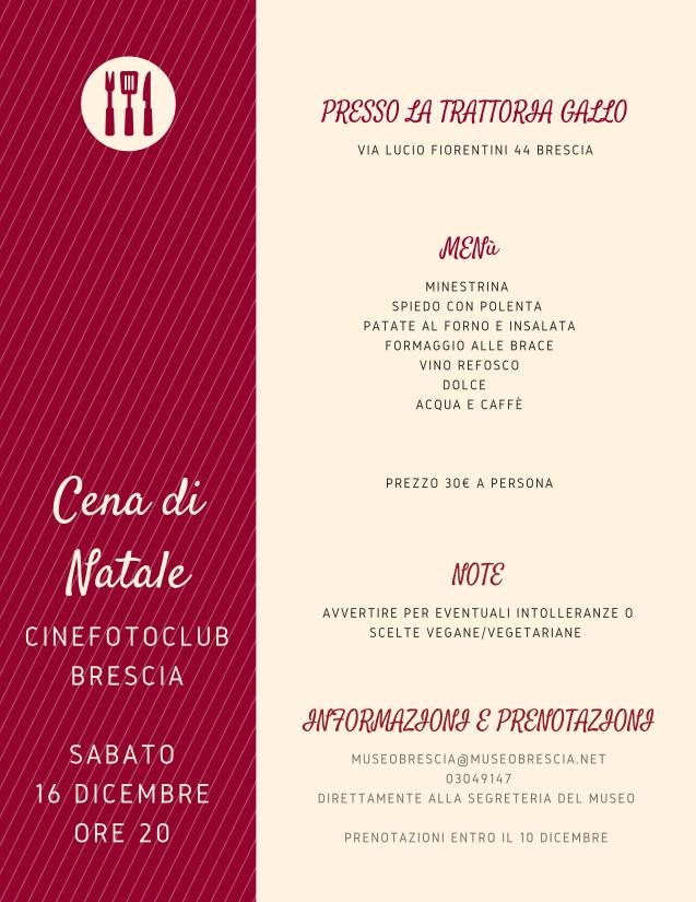 cena natale 2017