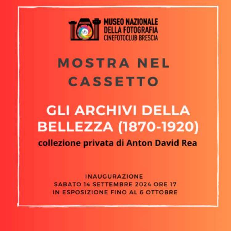 mostra cassetto / spazio soci / mostra storica / mostra vetrina :: Settembre 2024