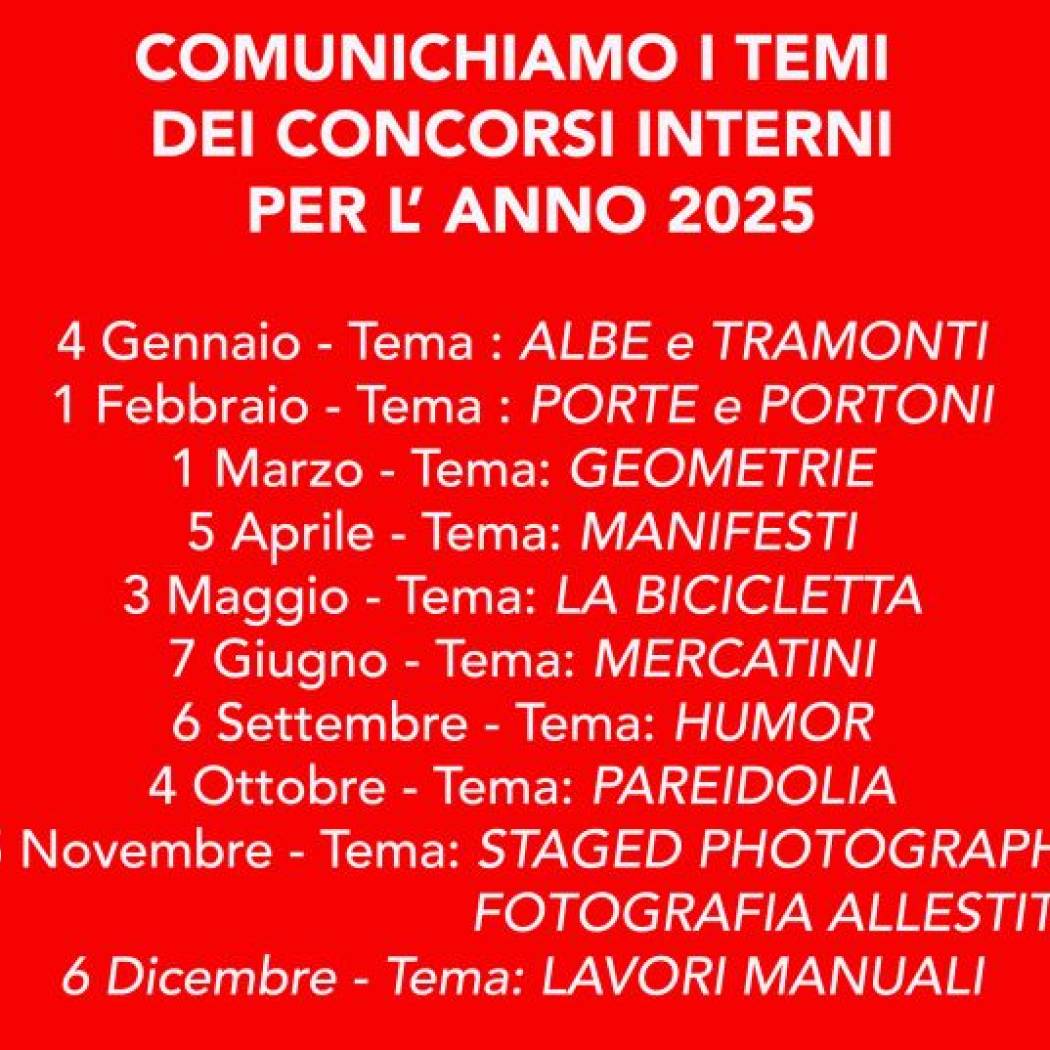 Temi Concorso Interno 2025