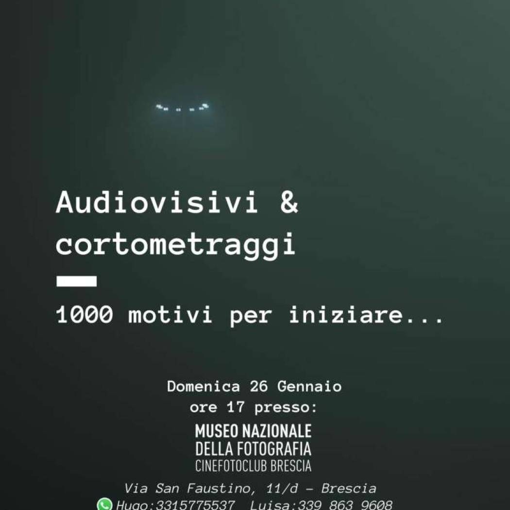 Domenica al Museo: Audivisivi & cotometraggi, 1000 motivi con Ugo Perrotti per iniziare...